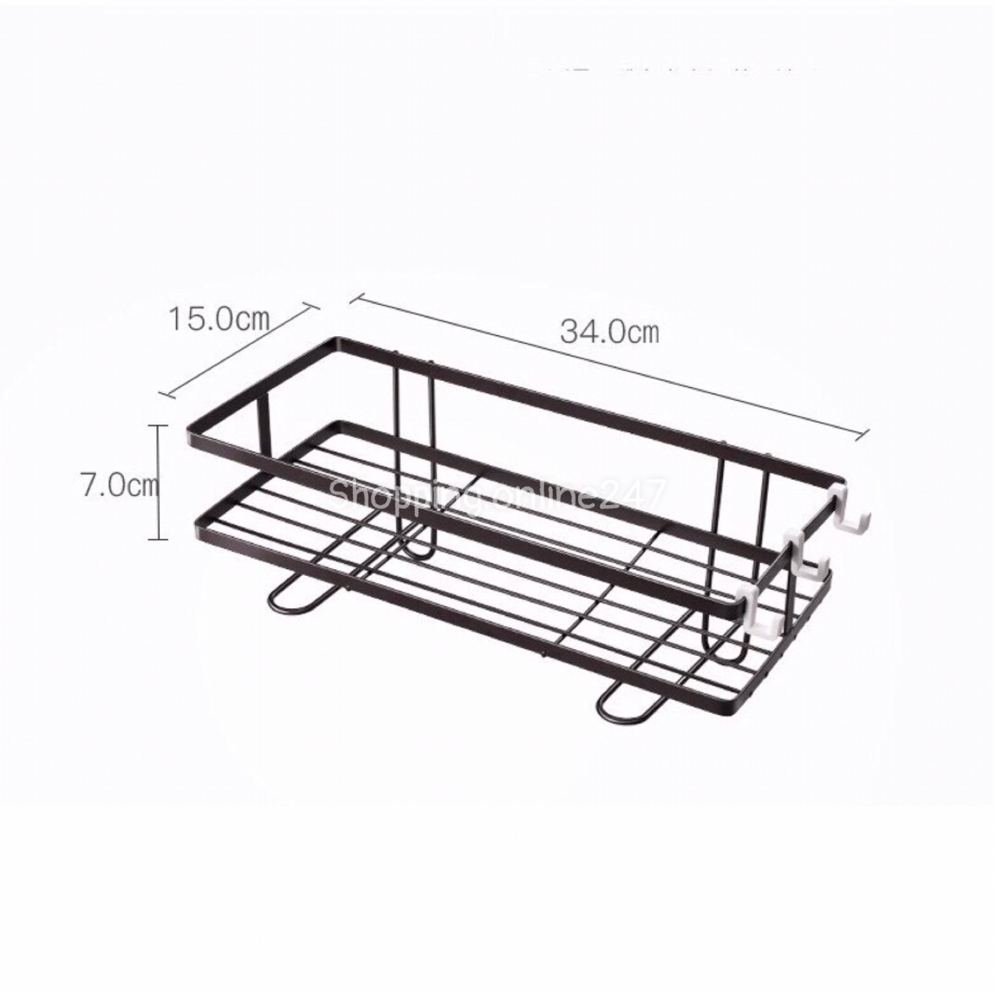 Kệ sắt đứng để đồ trên nắp bồn cầu phủ sơn tĩnh điện - đa năng - siêu gọn gàng - siêu tiện lợi cho gia đình bạn
