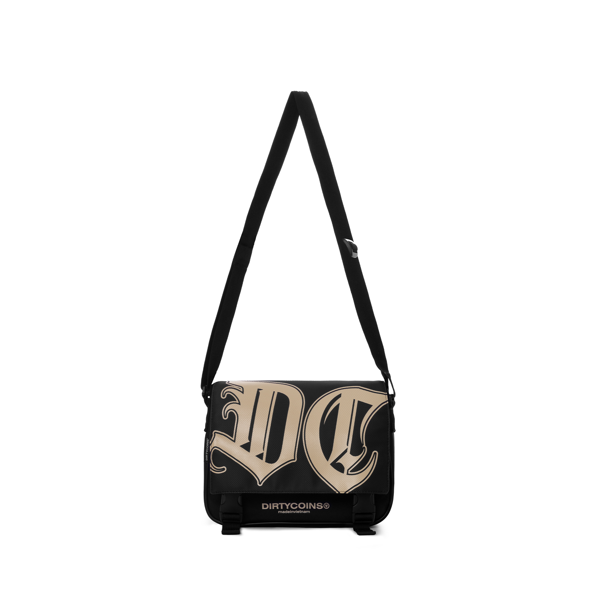 Túi DirtyCoins Gothic Messenger Bag - Black