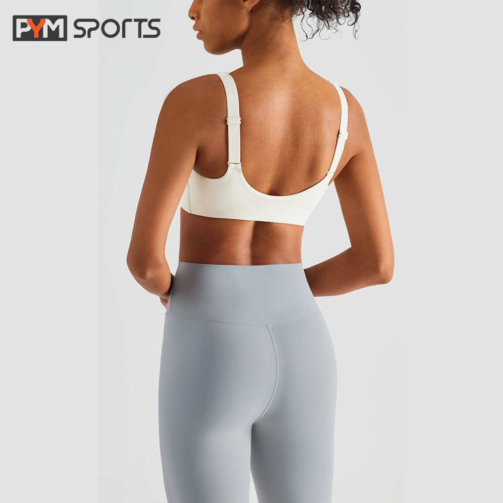 Quần dài legging trơn vải CD Lulu công nghệ đám mây tập Yoga - Gym PYMSPORT - PYML044 nâng mông, lưng cạp cao