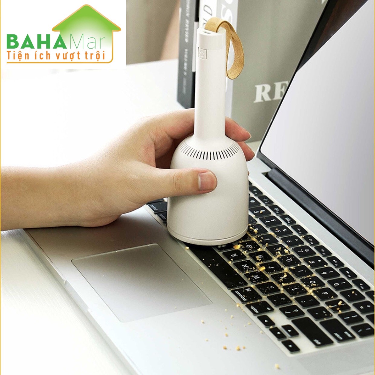 MÁY HÚT BỤI MINI KHÔNG DÂY HÚT CHÂN KHÔNG DÙNG CHO VĂN PHÒNG, HỘ GIA ĐÌNH "BAHAMAR" nhỏ gọn hút sạch các mảnh vunk, bụi cho gia đình và văn phòng...