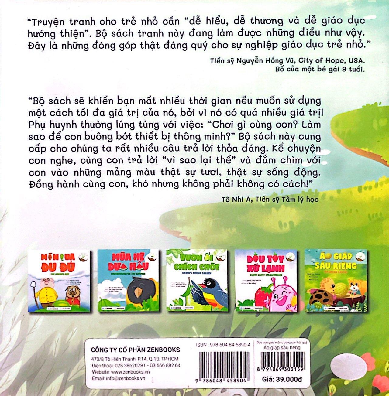 Áo Giáp Sầu Riêng (Dạy Con Gieo Mầm, Cùng Con Hái Quả)