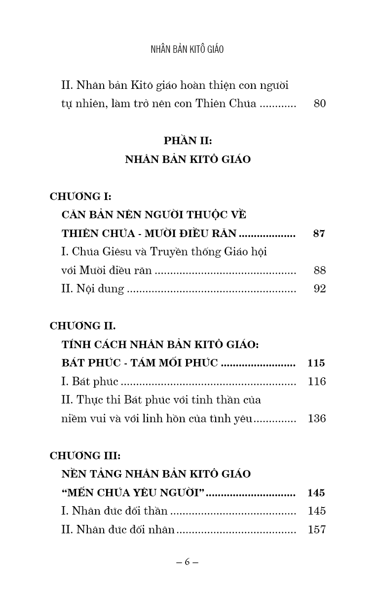 NHÂN BẢN KITÔ GIÁO