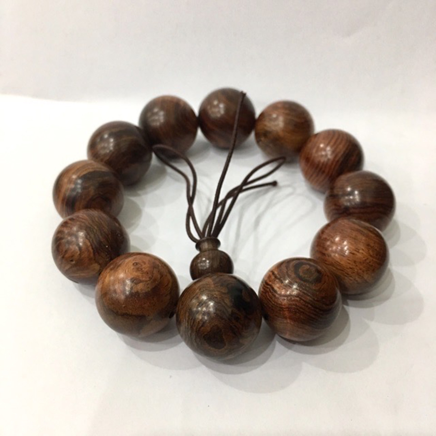 Vòng tay gỗ Sưa đỏ Phong Thủy, Núm Hồ Lô Đem lại May Mắn, Tài Lộc, Bình An - Bracelet of HAHANCO
