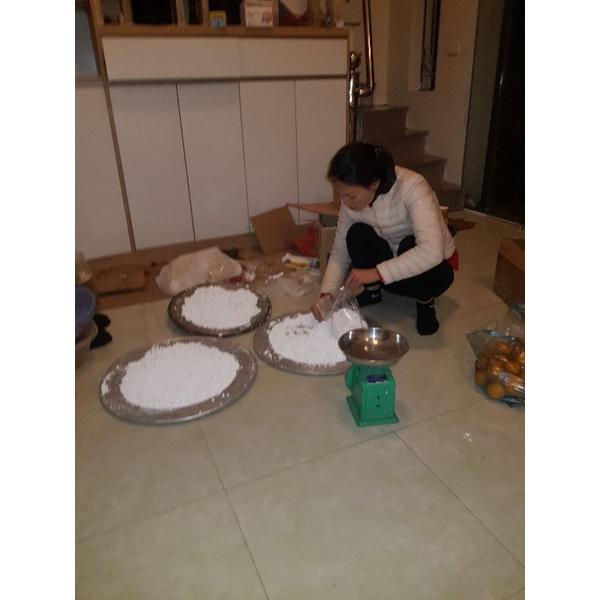 1KG BỘT SẮN DÂY TA NGUYÊN CHẤT NHÀ LÀM, cam kết hàng nguyên chất bột sắn dây thơm ngon đến hạt cuối cùng
