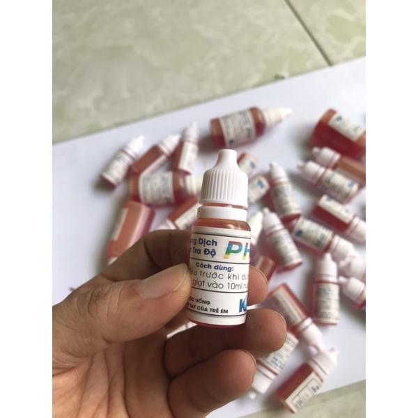 Dung dịch kiểm tra độ PH của nước chài 10ml