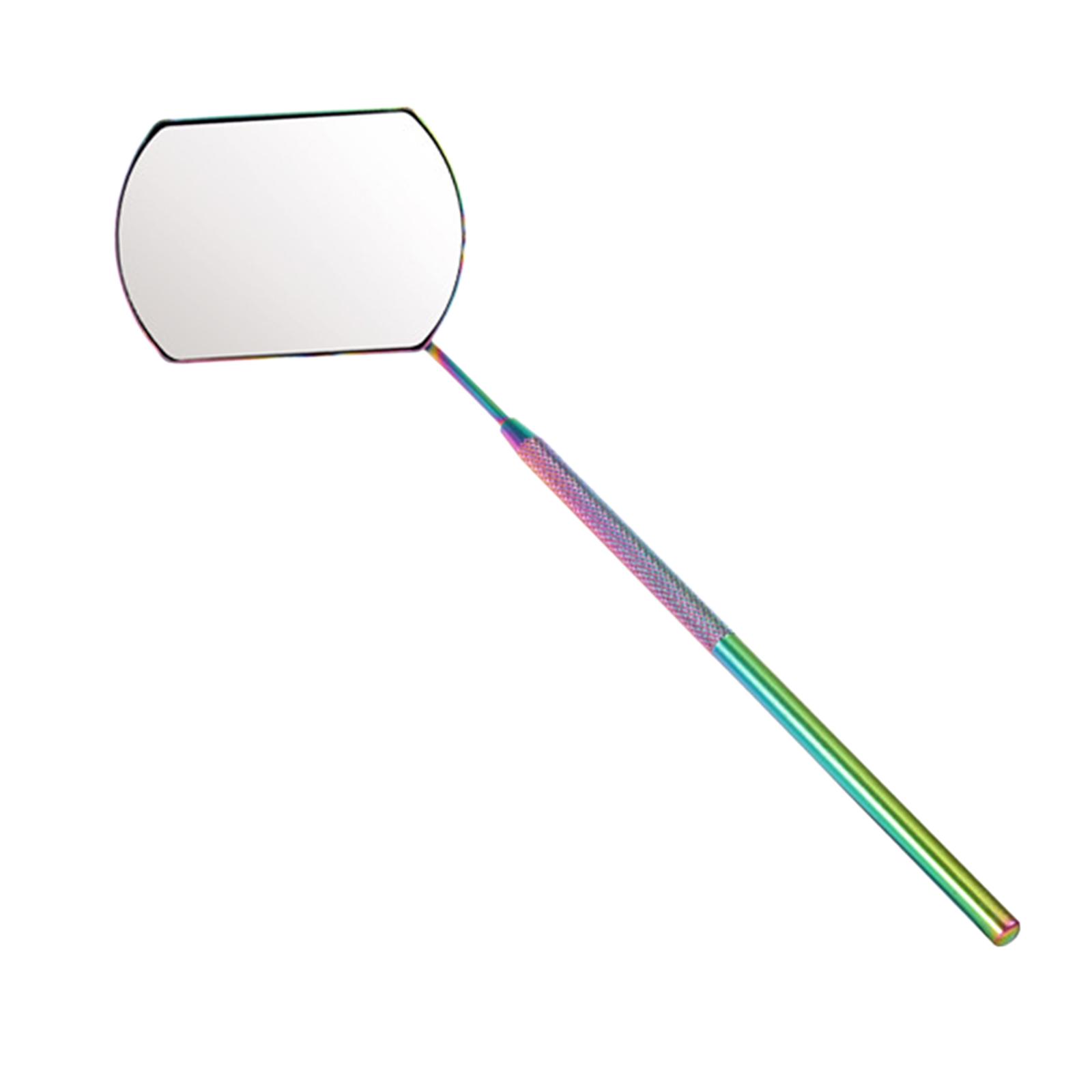Eyelash Tools, Stainless Steel Mirror for Checking Eyelash Extension Applying Eyelash Tools Salon Home Use