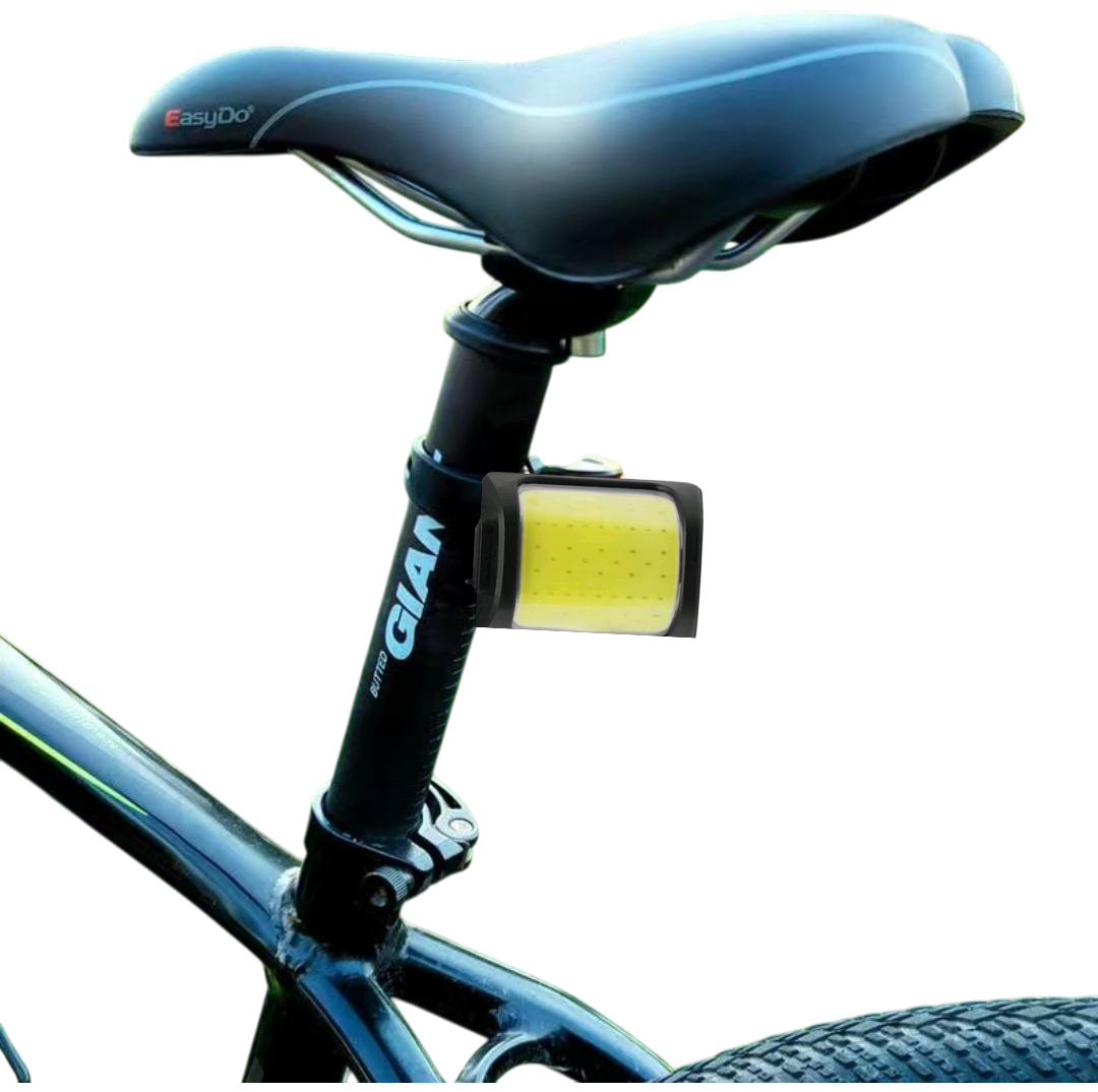 Đèn Hậu Xe Đạp Led COB Cảnh Báo An Toàn Xe Đạp Có Thể Sạc Ngõ Type C an toàn đi ban đêm ánh sáng trắng MAI LEE