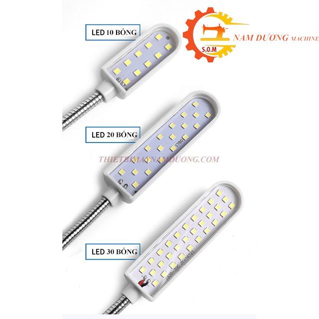 Đèn led máy may nam châm 10 bóng siêu sáng