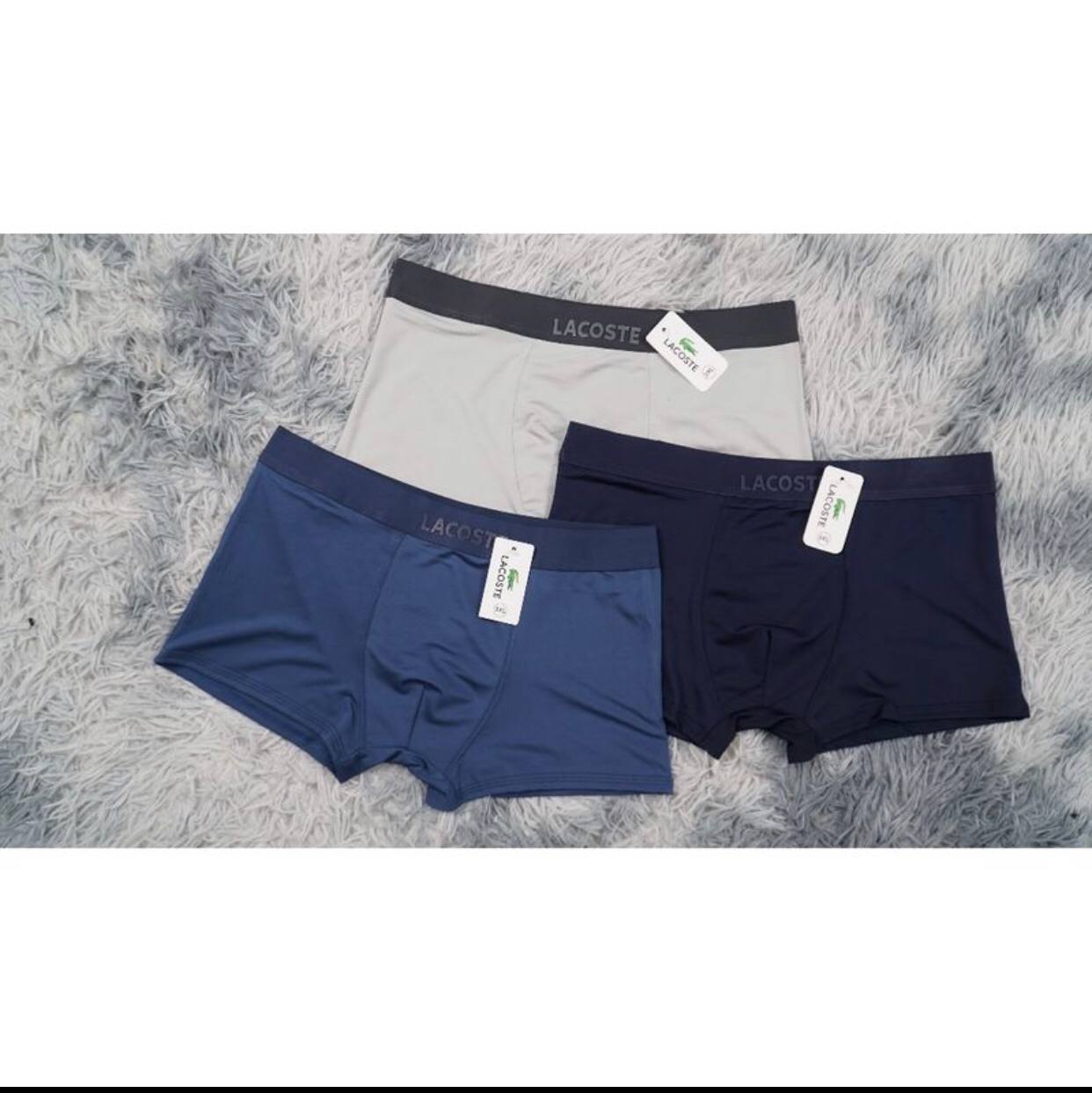 Quần Lót Nam (Combo 5 quần) NeSa Shop, Quần sịp đùi nam thun lạnh, co dãn 4 chiều, thoáng khí kháng khuẩn tốt