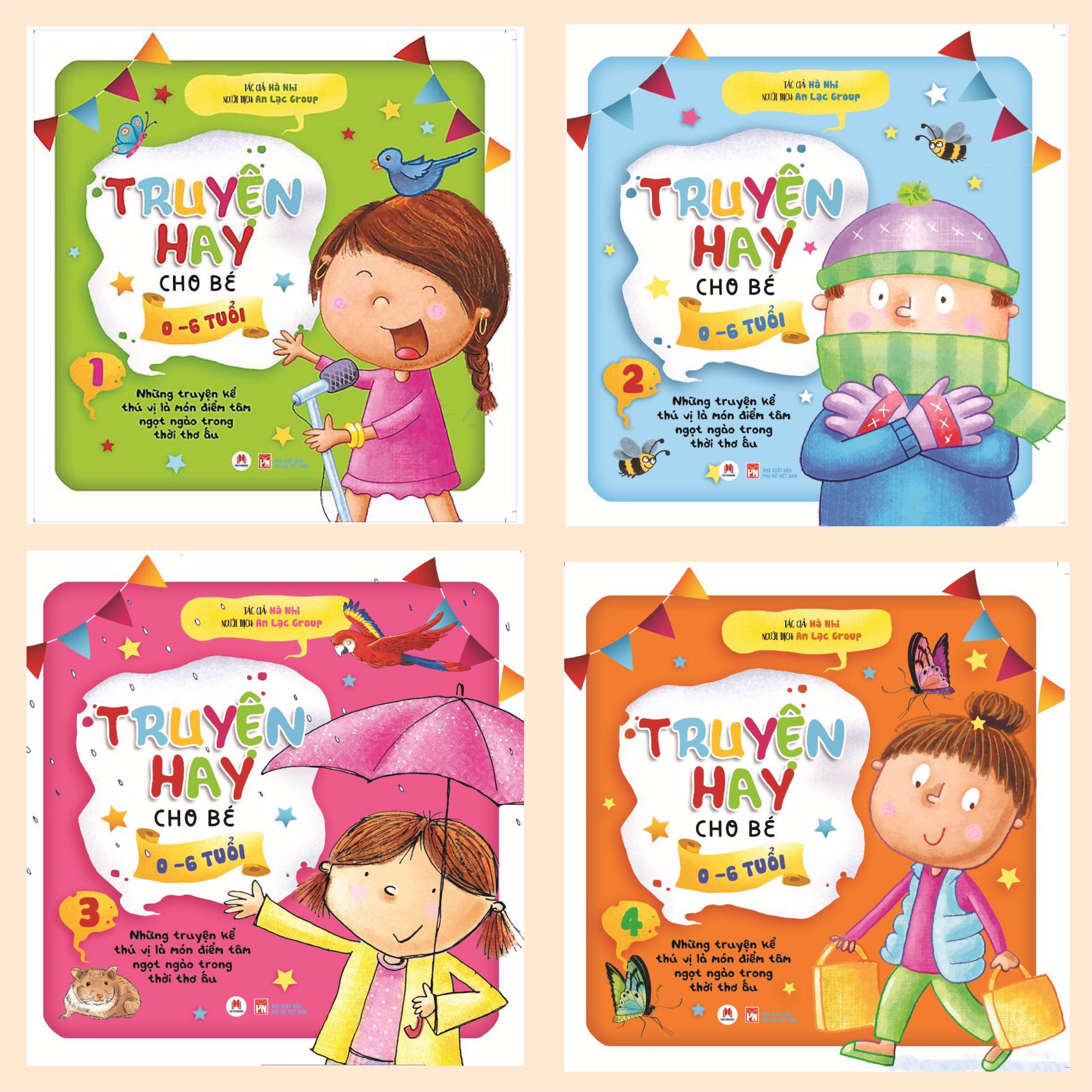 Combo Sách Thiếu Nhi Thú Vị Được Nhiều Bạn Nhỏ Yêu Thích: Truyện Hay Cho Bé 0-6 Tuổi - Tái Bản 2020 / Những Truyện Kể Thú Vị Là Món Điểm Tâm Ngọt Ngào Thời Thơ Ấu