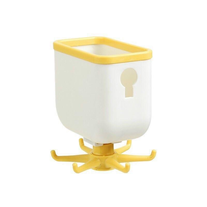 Móc treo đồ nhà tắm, nhà bếp xoay 360 độ đa năng
