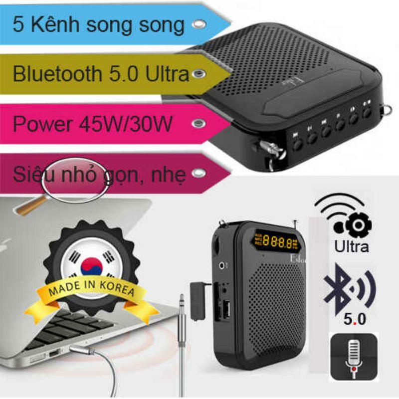 Máy trợ giảng không dây Hàn Quốc ESFOR ES-630 Plus 45W Bluetooth 5.0 - HÀNG CHÍNH HÃNG