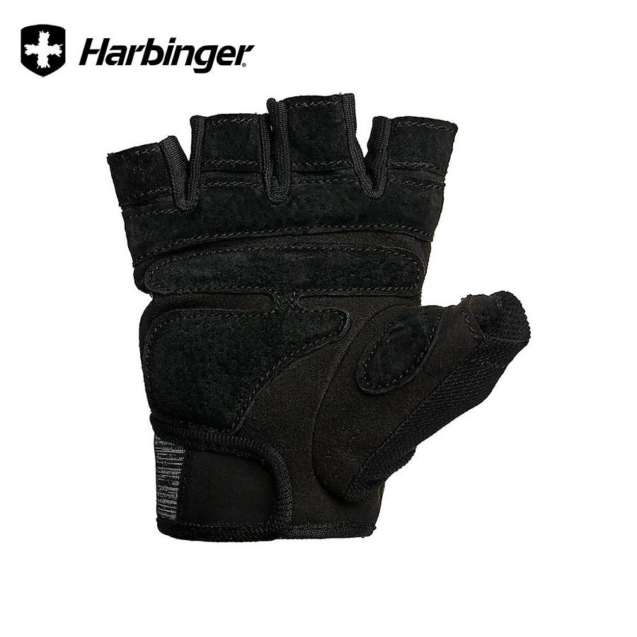 Găng tay tập gym nữ Harbinger W_Flexfit Gloves_Black-Grey