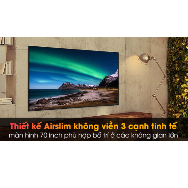 Smart Tivi Samsung 4K CRYSTAL UHD 70 INCH 70AU8100 - Hàng Chính Hãng