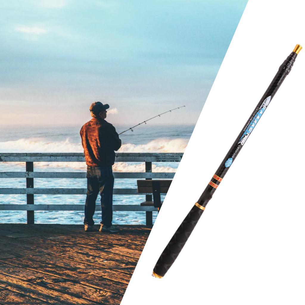3.6m/4.5m/5.4m/6.3m Telescopic Fishing Rods Fishing Pole