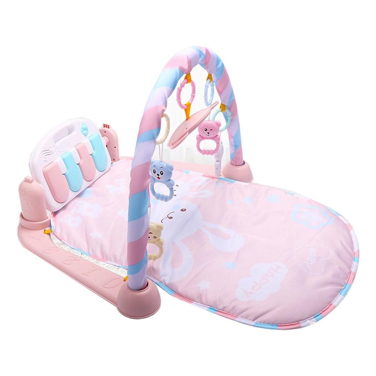 Thảm Nằm Chơi Cho Bé Có Nhac Loại Đẹp( Mầu Ngẫu Nhiên ) - CH Hương Thị Miễn Phí Vận Chuyển