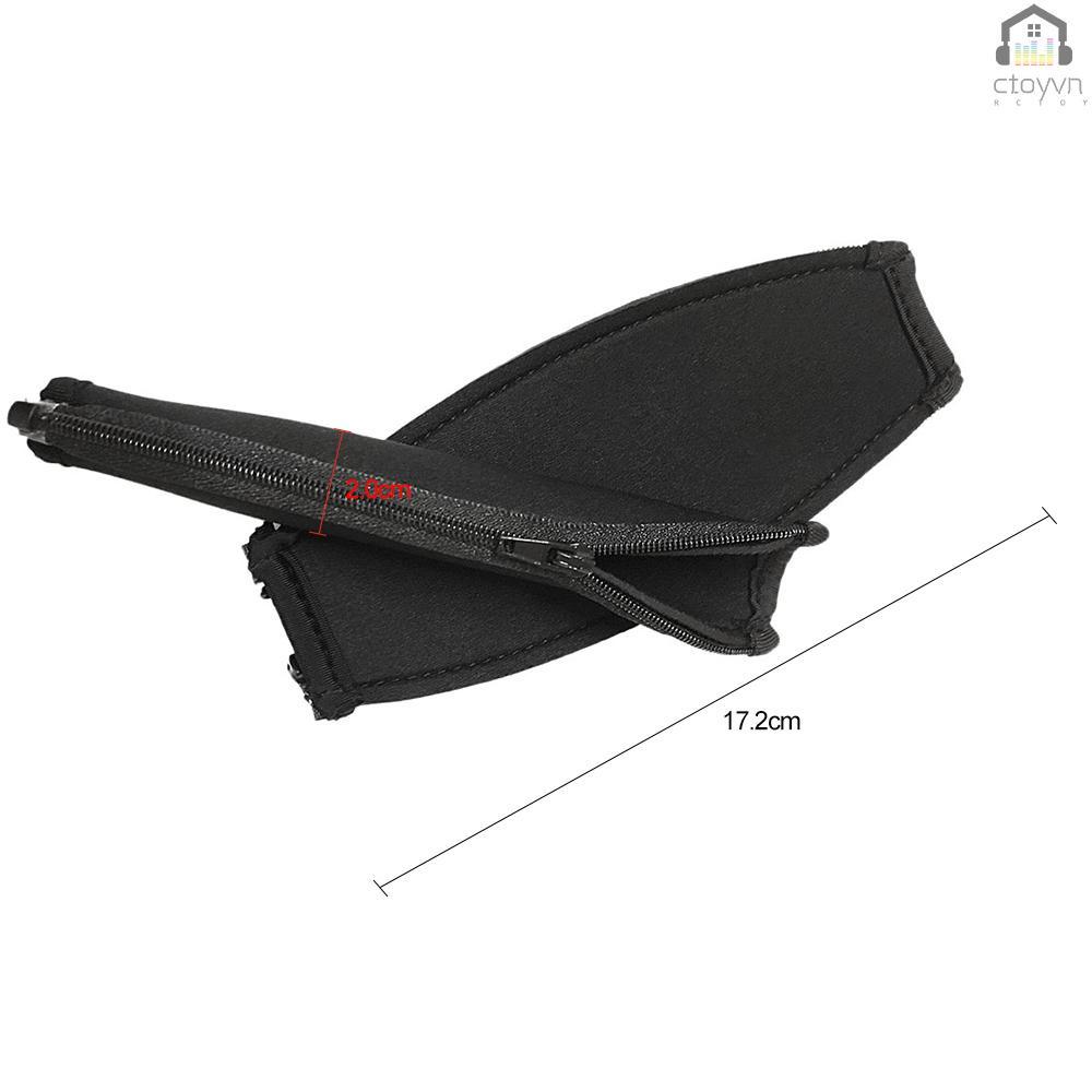 Đệm bọc bảo vệ tai nghe chụp đầu có khóa kéo thay thế chuyên dụng cho Bose QC15