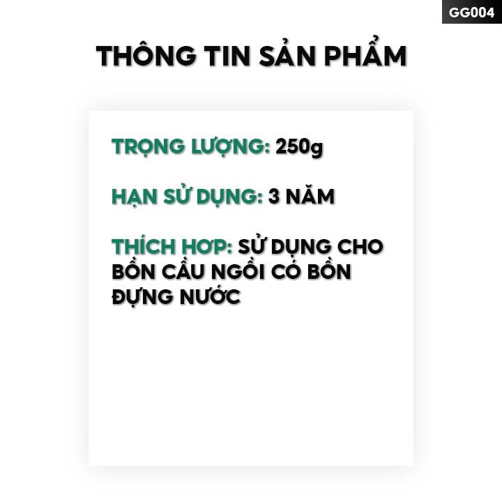 Viên Thả Bồn Cầu Làm Sạch Sâu Tiện Lợi 200g Lên Đến 120 Ngày Thời Gian Sử Dụng GG004