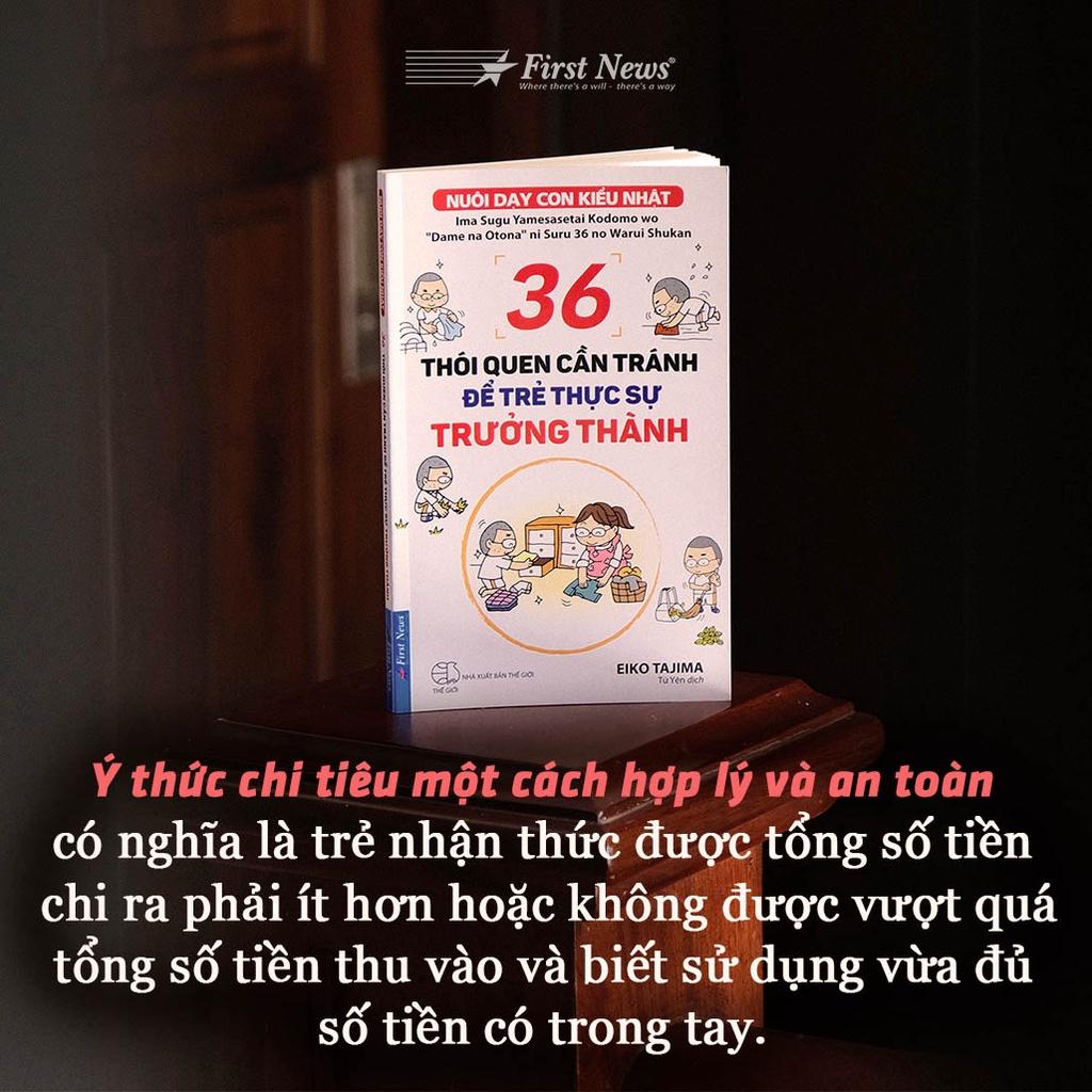 36 Thói Quen Cần Tránh Để Trẻ Thực Sự Trưởng Thành - Bản Quyền