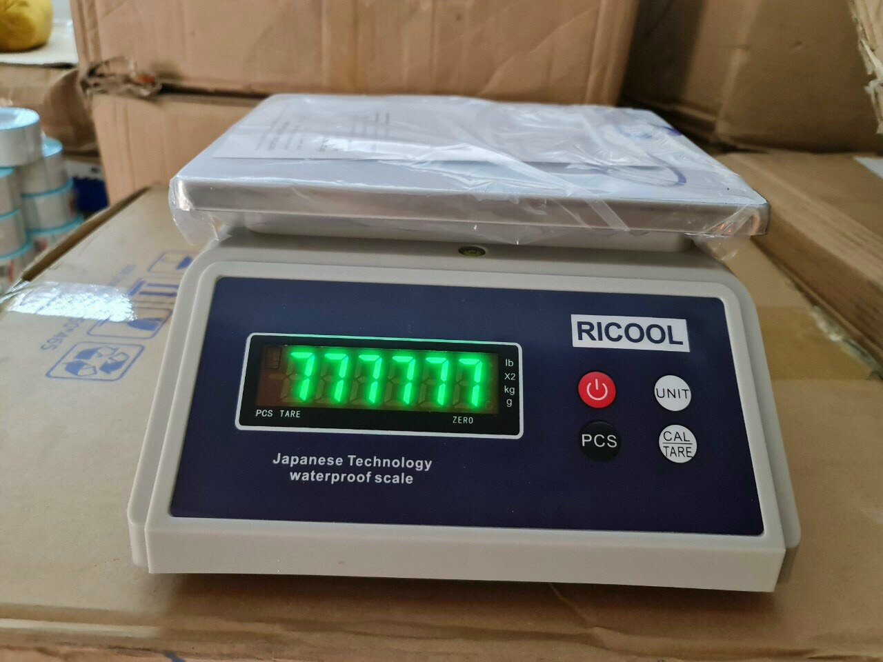 Cân điện tử Ricool 30KG chống nước chất lượng cao, CÂN THỦY - HẢI SẢN