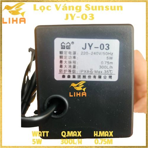 Lọc Váng Sunsun JY-03 - Lọc Váng Cho Hồ Cá Cảnh