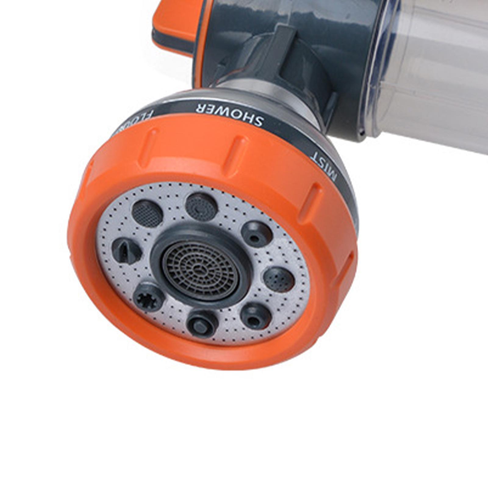 Garden Hose Nozzle Water Hose Nozzle Sprayer for Lawn Cleaning Car Wash