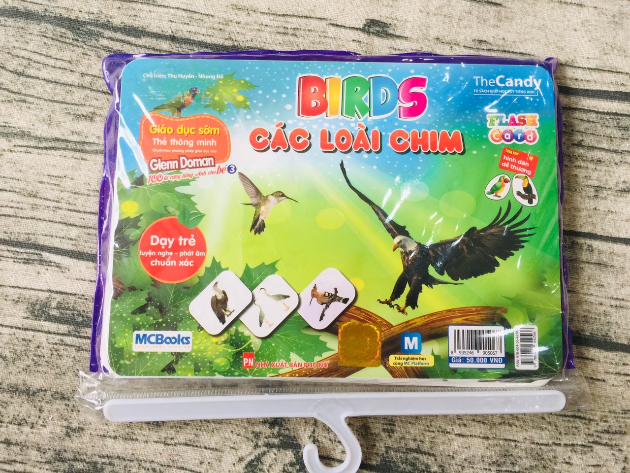 Flashcard - Thẻ Thông Minh Dạy Trẻ Theo Phương Pháp Giáo Dục Sớm Glenn Doman - Birds – Các loài chim