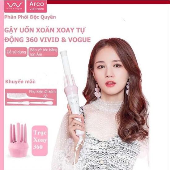 MÁY LÀM TÓC UỐN XOĂN VIVID & VOGUE HÀN QUỐC, TẶNG KÈM LƯỢC