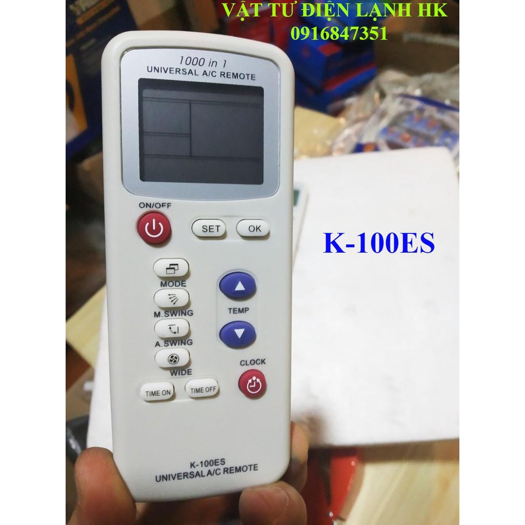 Điều khiển điều hòa đa năng - Remote máy lạnh K-1028E K-100ES K-1038E