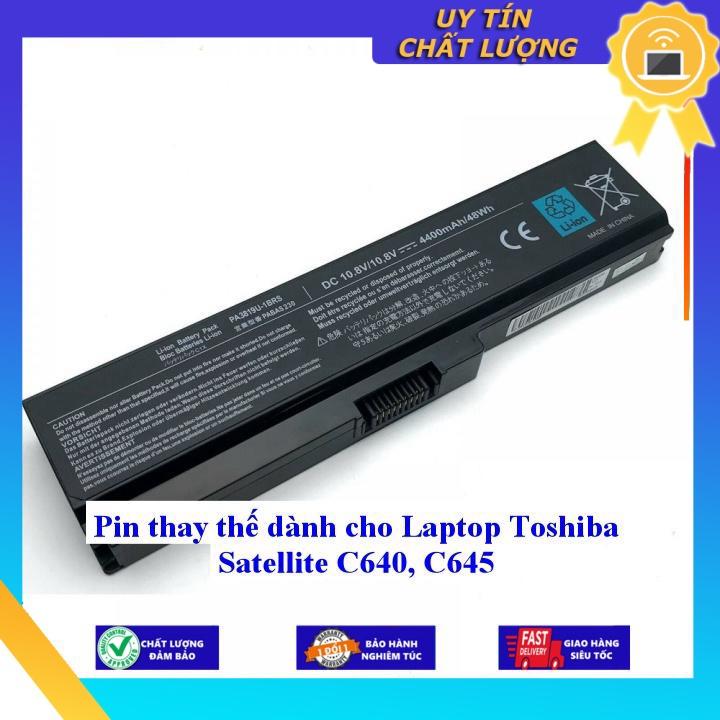 Pin dùng cho Laptop Toshiba Satellite C640 C645 - Hàng Nhập Khẩu  MIBAT12