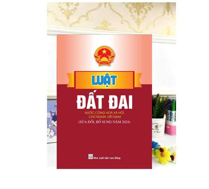 Sách - Luật Đất Đai (Nước Cộng Hòa Xã Hội Chủ Nghĩa Việt Nam - Sữa đổi bổ sung năm 2024) - ndbooks