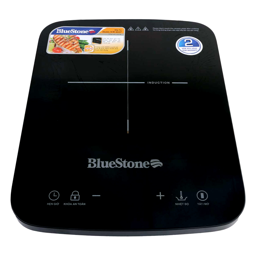 Bếp Điện Từ Bluestone ICB-6617 (1800W) - Tặng kèm nồi lẩu - Hàng chính hãng