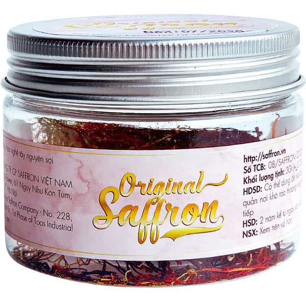 Nhụy hoa nghệ tây nguyên bản Saffron Original 3gram