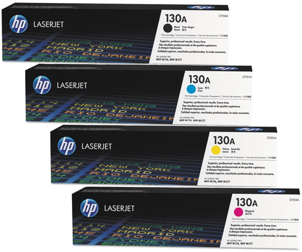 HP 130A Cyan Original LaserJet Toner Cartridge (CF351A) - Mực in màu xanh - Hàng chính hãng