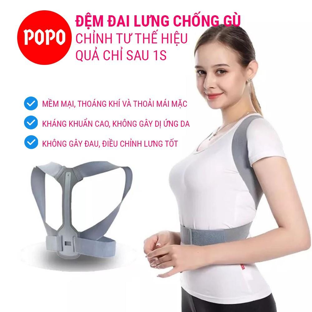 Đai chống gù lưng người lớn SPORTY chính hãng hỗ trợ chỉnh tư thế cho nam và nữ