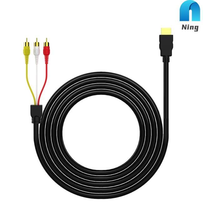 Cáp Chuyển Đổi Hdmi Sang 3RCA Av Chuyên Dụng Chất Lượng Cao