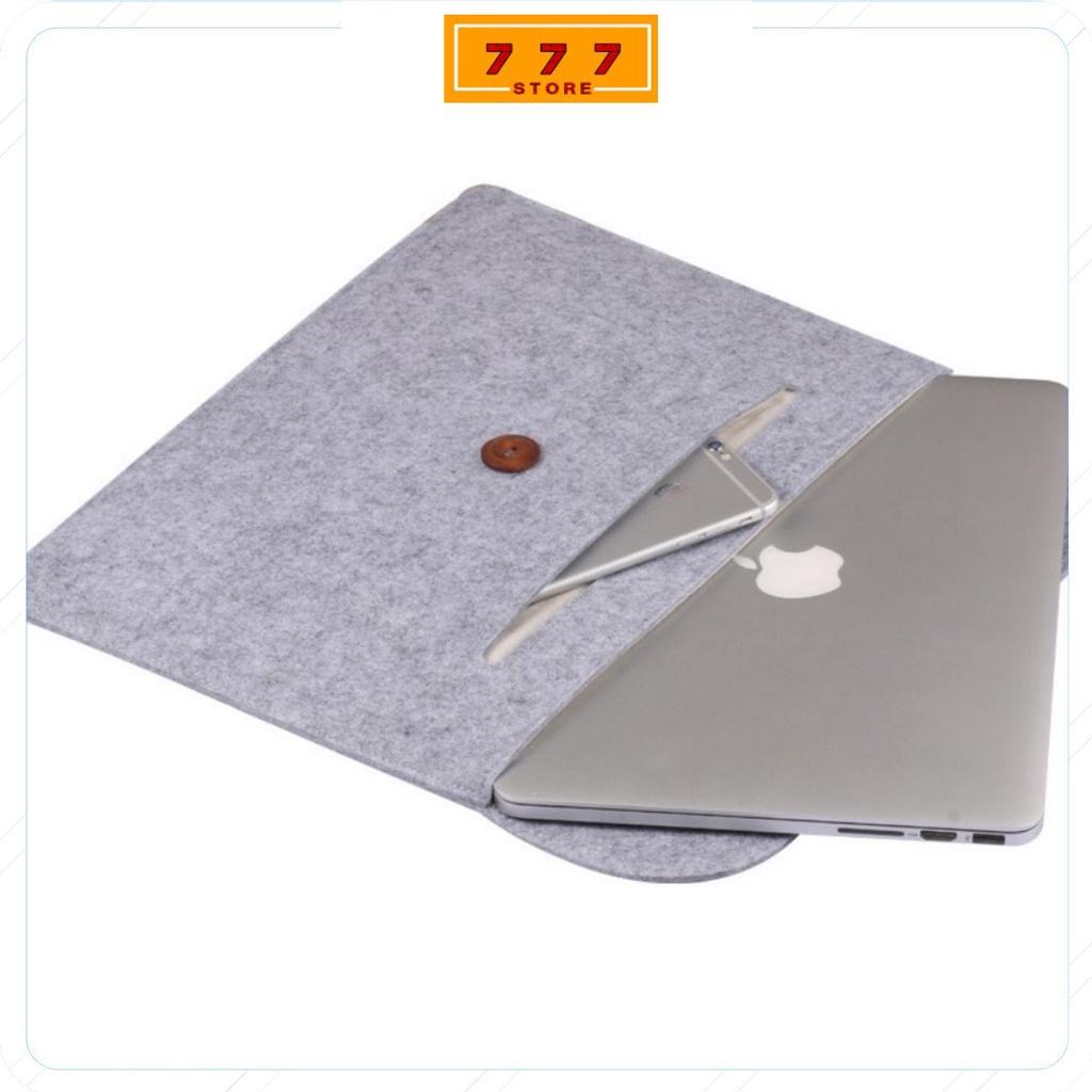 Túi Nỉ Đựng Chống Sốc Macbook, Laptop, iPad Độc Đáo, Nhiều Size Nhiều Màu.