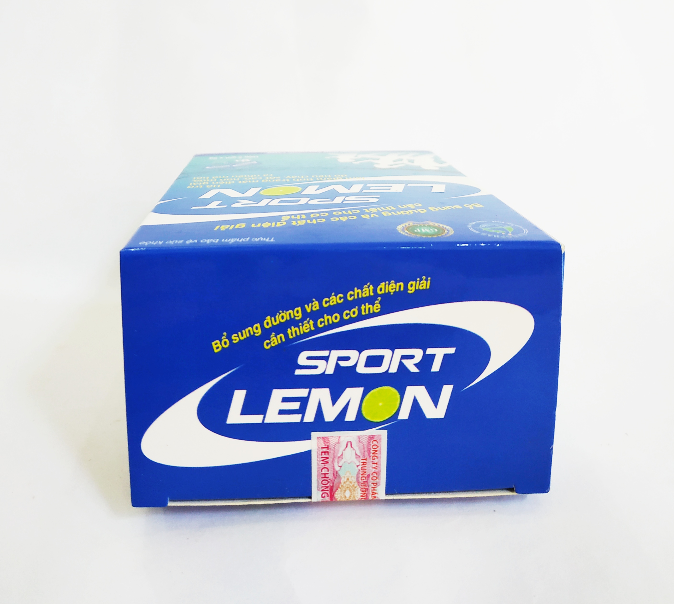 ORESOL LEMON VỊ CHANH TƯƠI - BỘT PHA NƯỚC UỐNG VÀ BÙ CHẤT ĐIỆN GIẢI SPORT LEMON VỊ CHANH – 1 HỘP 5 GÓI – MỖI GÓI PHA 500ML NƯỚC (NGON HƠN KHI UỐNG LẠNH)