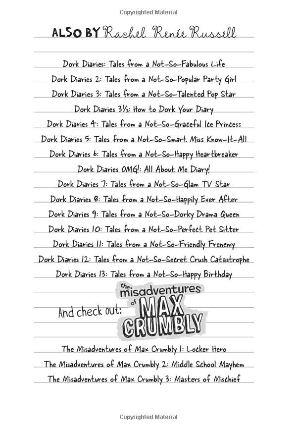 Dork Diaries: Spectacular Superstar (Volume 14)