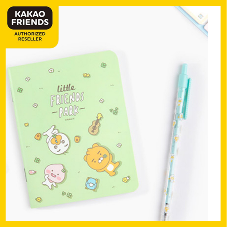 Sổ Tay Mini Little Friends Park Green Kakao Friends Chính Hãng