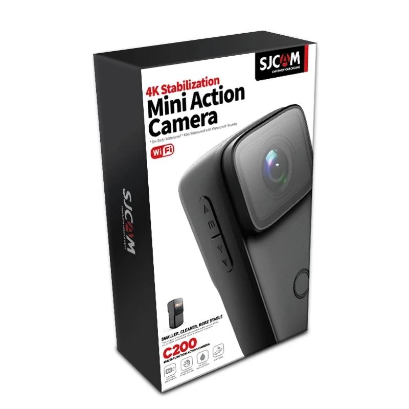 SJCAM C200 SJCAMC200 Camera Hành Động 4K 16MP WiFi Con Quay Hồi Chuyển Chống Rung Tầm Nhìn Ban Đêm Chống Nước 40M Thể Thao DV Webcam Thumb Camera