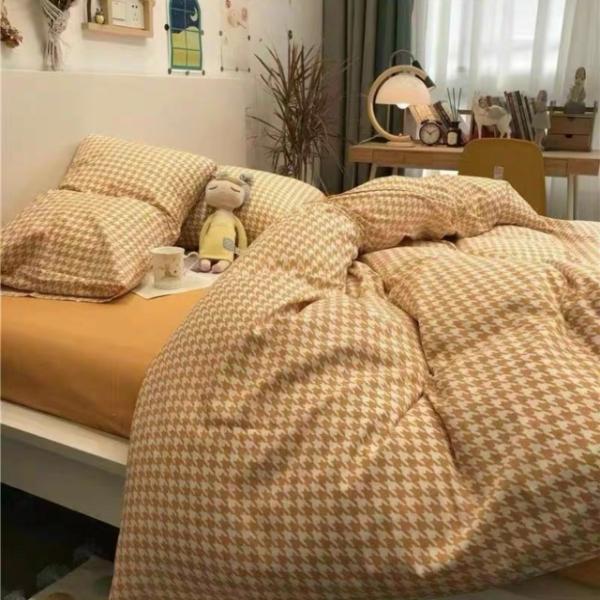Trọn bộ 4 món cotton poly hàng nhập khẩu nguyên set.Mẫu 12