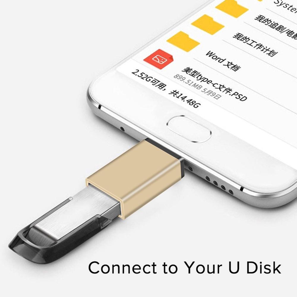 Đầu chuyển đổi Type-C sang USB 3.0 cho điện thoại, Macbook