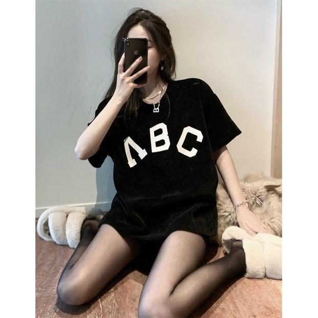 ÁO THUN GÂN FORM RỘNG