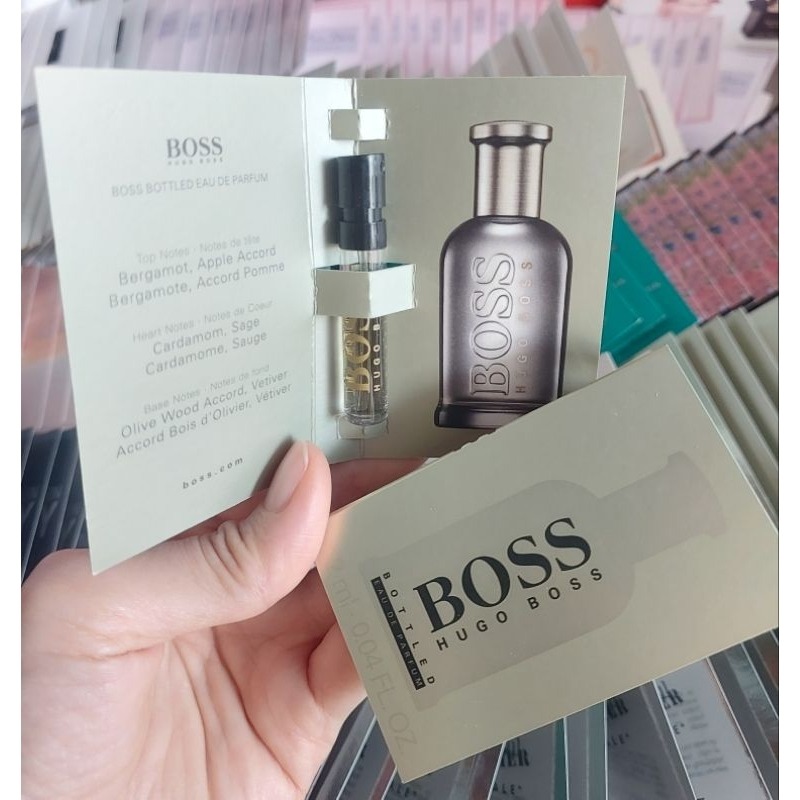 Vial mẫu thử nước hoa Hugo Boss Bottled 1.2ml