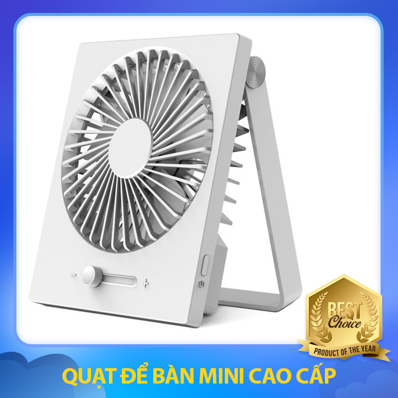 Quạt Mini Để Bàn Điều Chỉnh Tư Thế Linh Hoạt Động Cơ Êm Ái Với Công Suất 5W