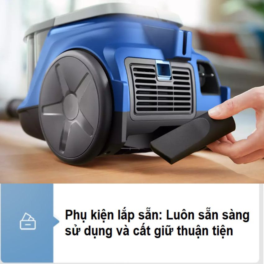 Máy hút bụi gia đình thương hiệu cao cấp Philips XB2022/81 - Hàng Chính Hãng