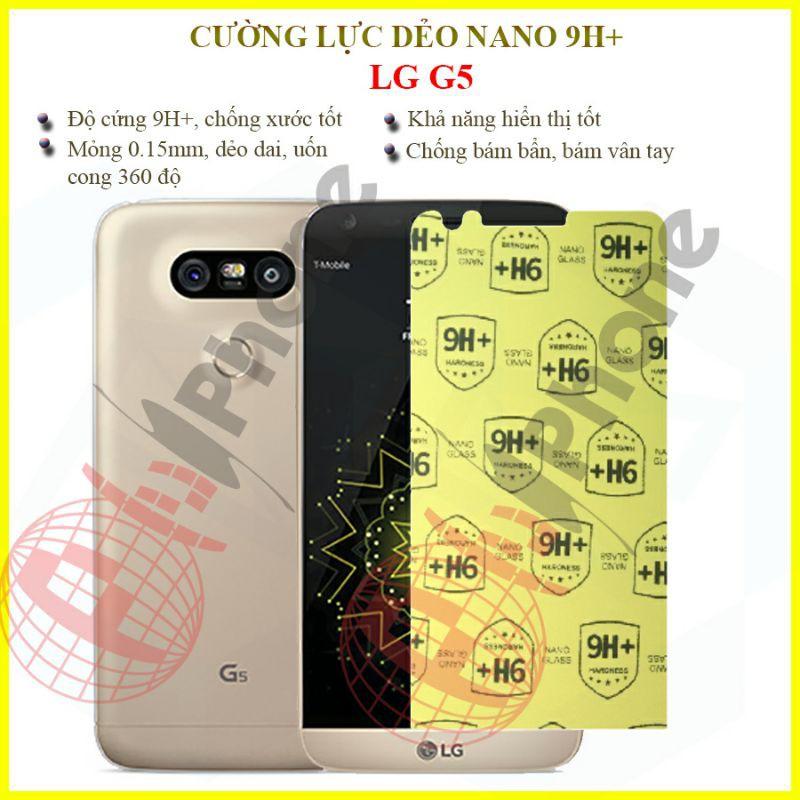 Dán cường lực dẻo nano dành cho  LG G5