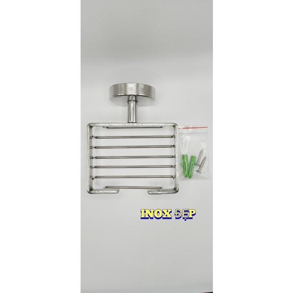 Kệ đựng xà bông inox 304, Khay để xà bông cao cấp chống han gỉ đánh bóng đẹp