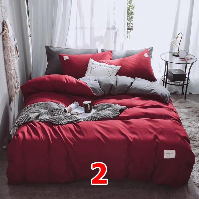 Bộ chăn ga 4 món cotton Tici nhập khẩu đủ size nhiều mẫu TC23